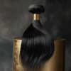 Raw straight hair